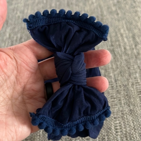 5 Hair bows Hairband girls glitter sparkle - Picture 3 of 10